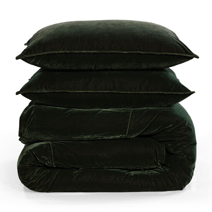Estelle Green King Comforter Set