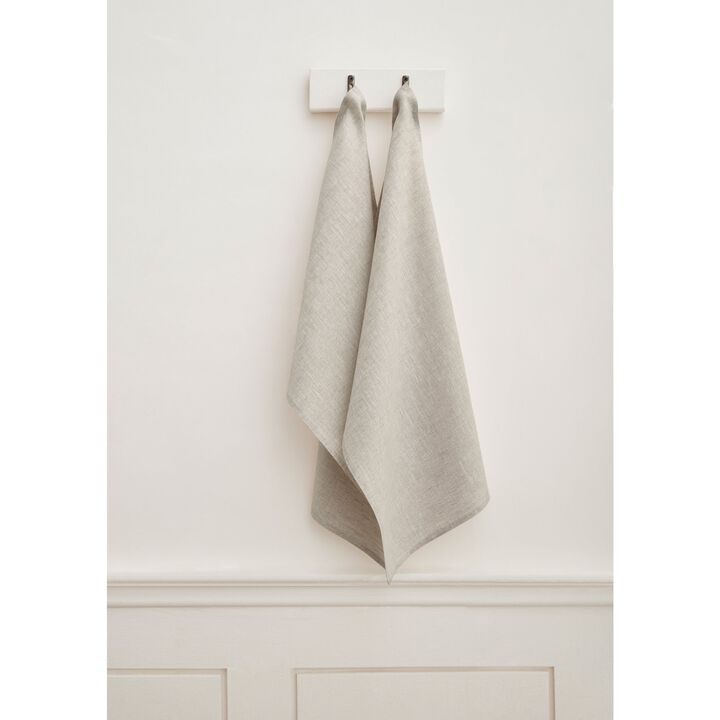 Solino Home 100% Pure Linen Kitchen Towels 17 x 26 Inch Set of 2 - Kitchen Linen