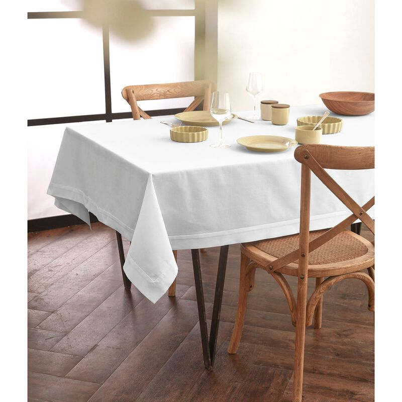Cotton Linen Tablecloth - Dru - Cotton Linen Plain image number 0