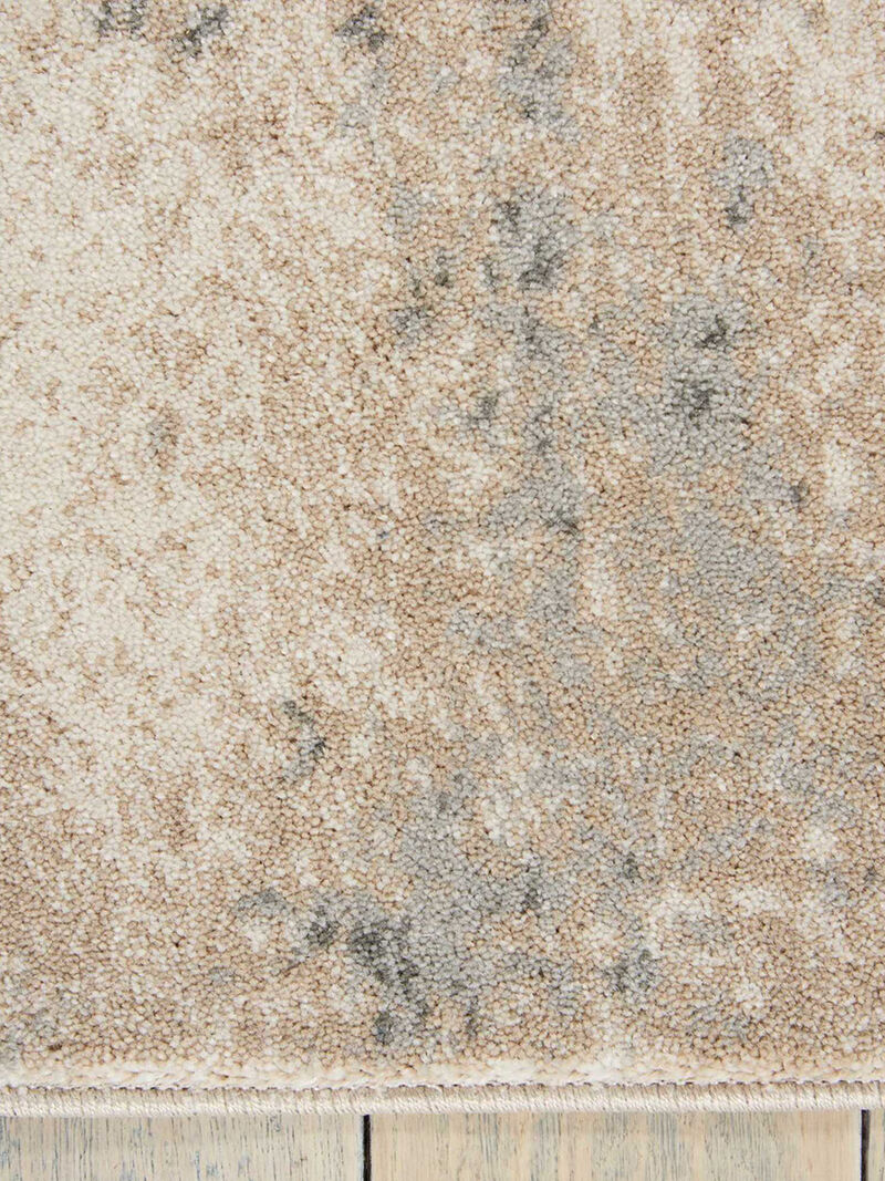 Maxell MAE17 Ivory/Teal 3'10" x 5'10" Rug