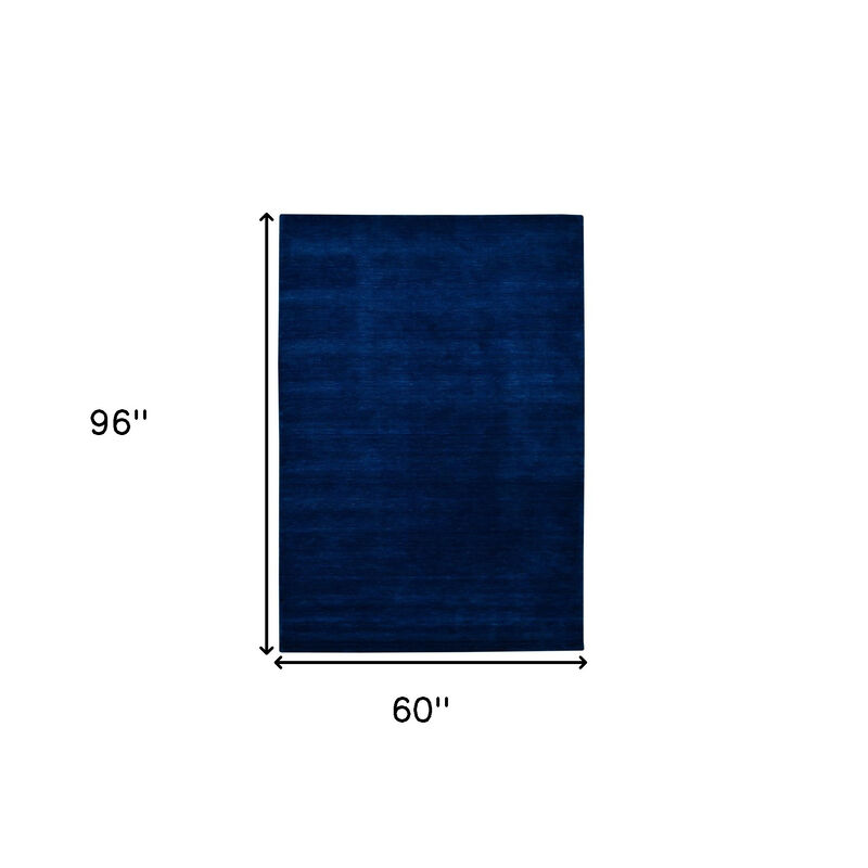 HomeRoots Wool Hand Woven Area Rug image number 5