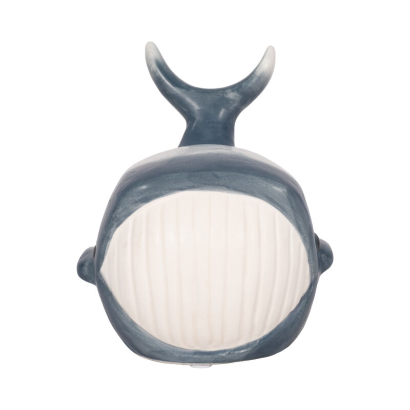 6" Blue Whale Decor image number 2