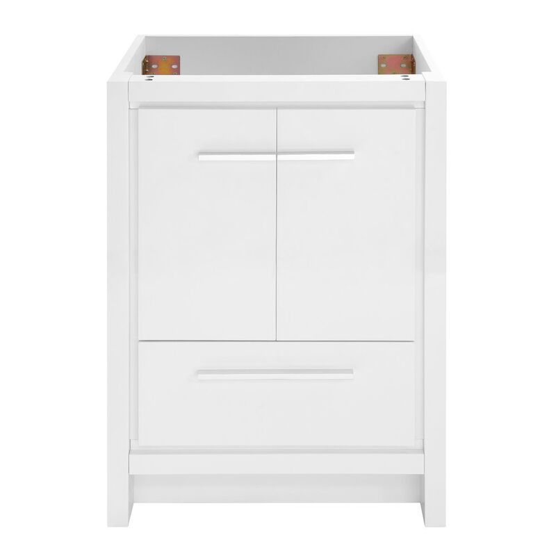 Virage 24 Freestanding, Bathroom Vanity in Glossy White Cabinet Only (SM-BV730W) image number 0