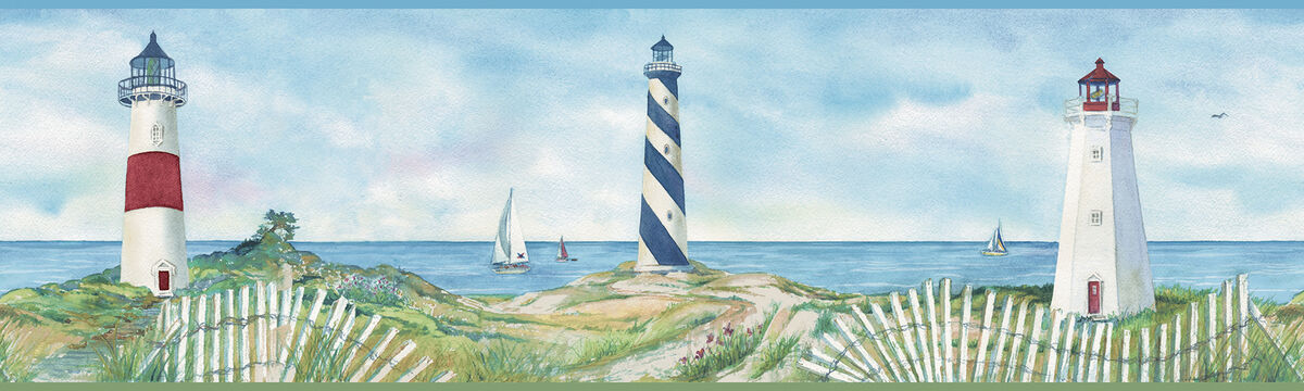 Eugene Blue Lighthouse Wallpaper