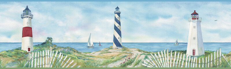 Eugene Blue Lighthouse Wallpaper image number 0