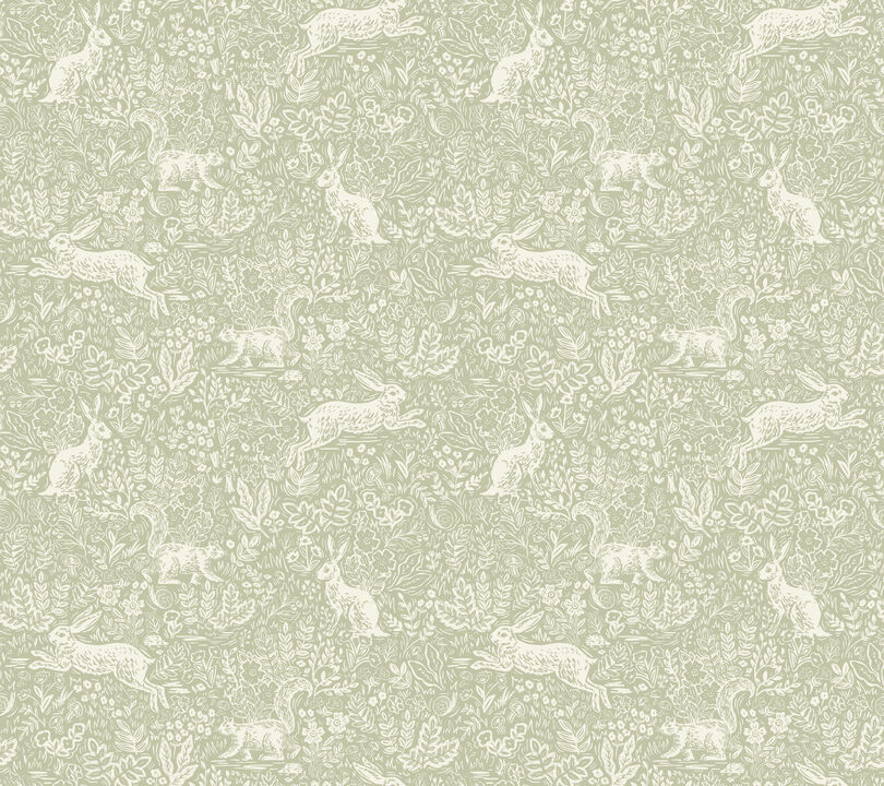 Fable Mint Peel & Stick Wallpaper