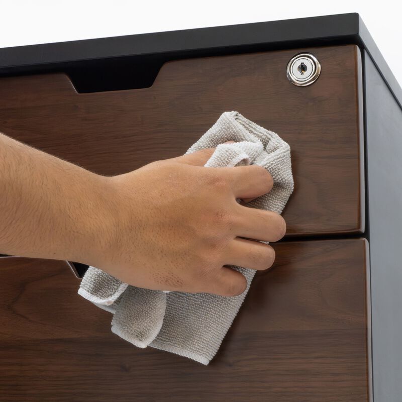 Desky Wooden Minimal Filing Cabinet image number 7