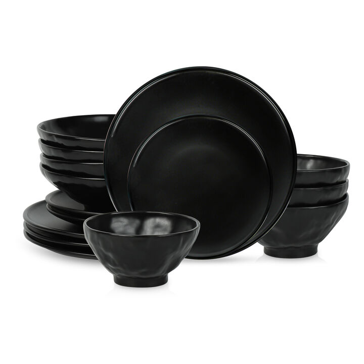 Stone by Mercer Project NENDO Stoneware 16 Piece Dinnerware Set