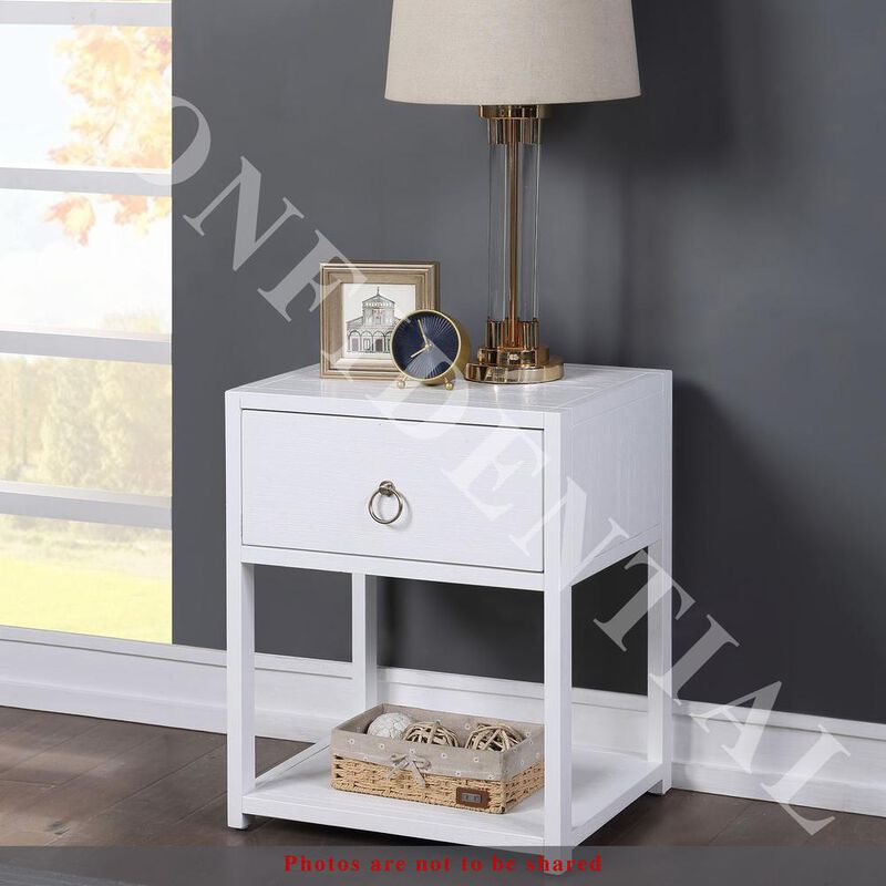 Liberty Furniture East End 1 Shelf Accent Table in Wirebrushed Denim image number 9