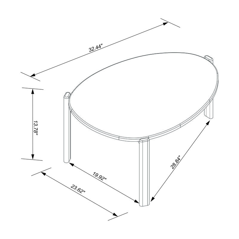 Gales Beige Coffee Table and End Table Set