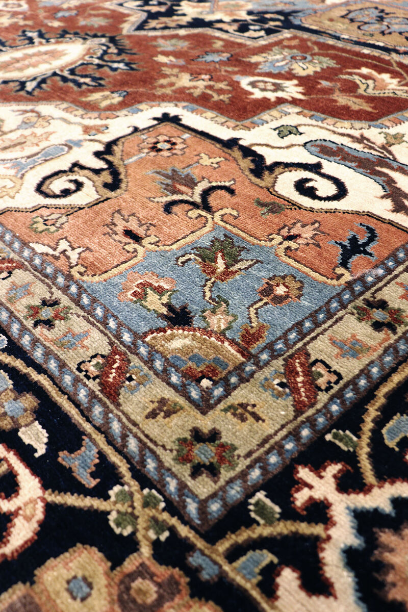 Pasargad Home Serapi Hand-Knotted Wool Area Rug image number 3