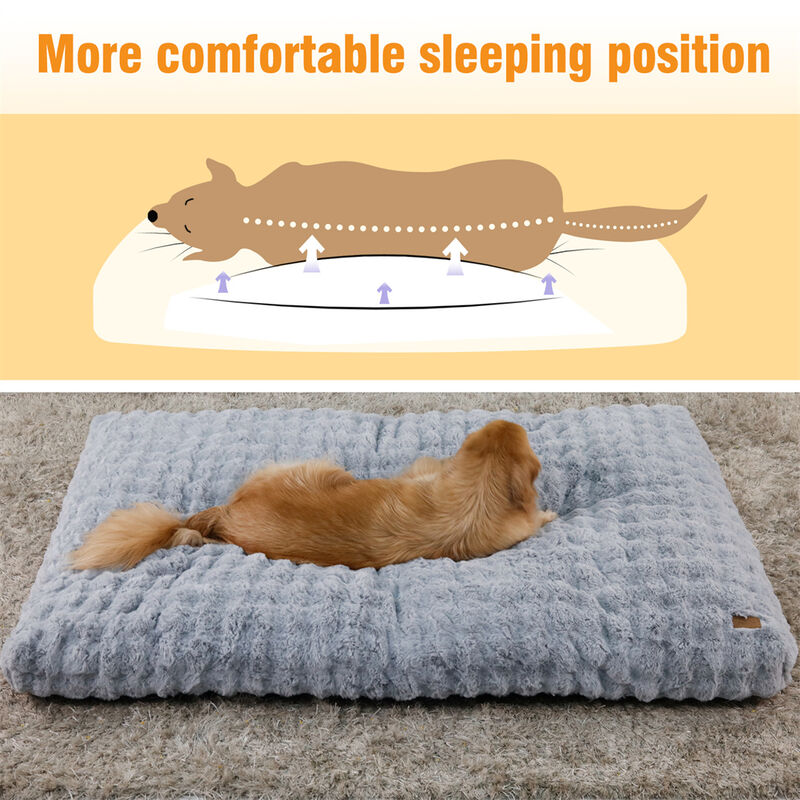 Jumbo Anti-Anxiety Calming Dog Bed Removable Cover Pet Beds Mattress Non Skid image number 7