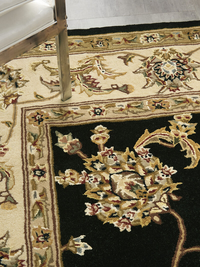 Nourison 2000 2022 Black 3'9" x 5'9" Rug