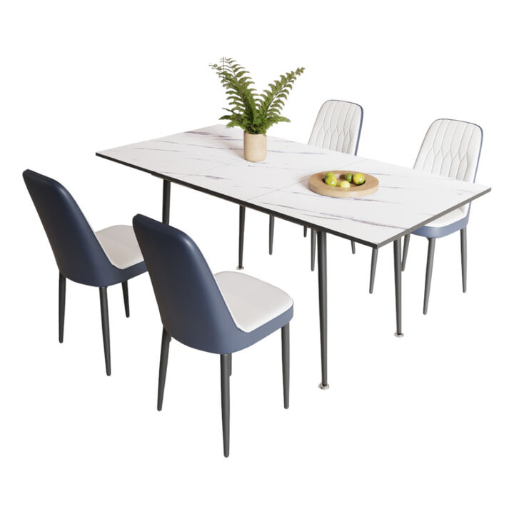 Modern dining table set - Stylish design for home dining room or kitchen