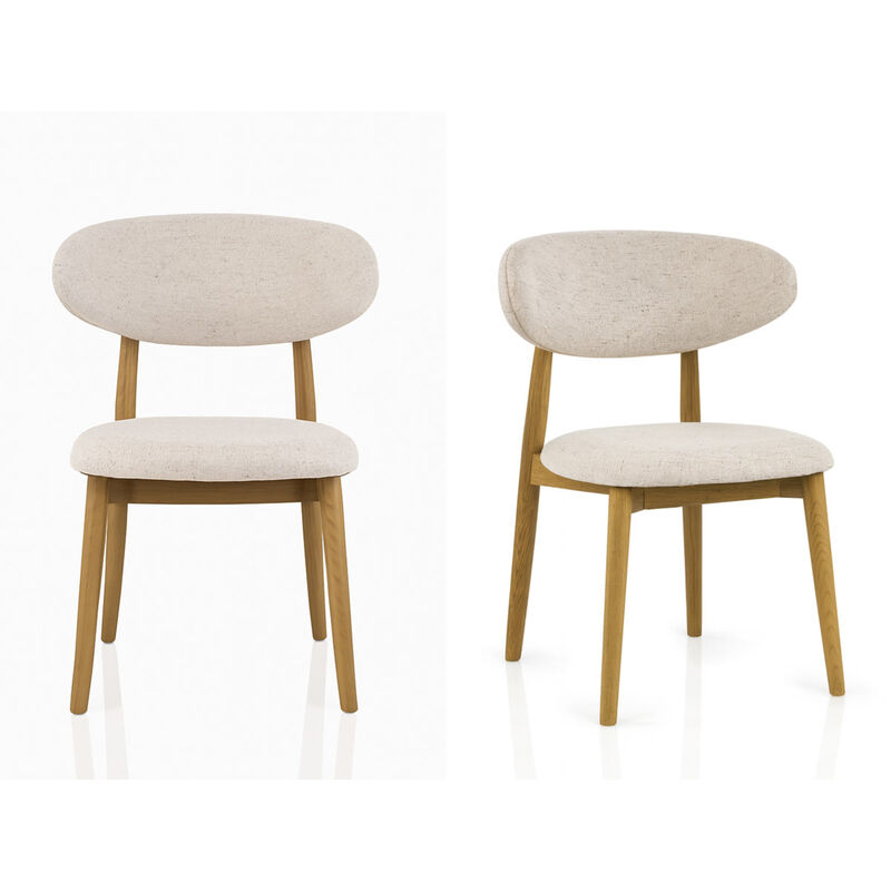 Nordic Comfort Dining Chair 2pc Set image number 0
