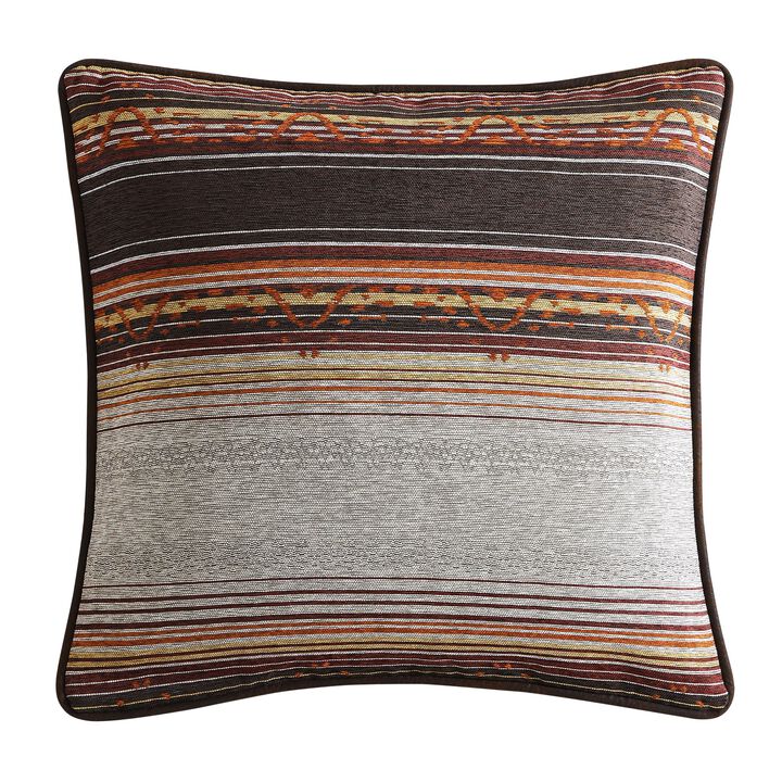 Estes Brown Reversible Euro Sham
