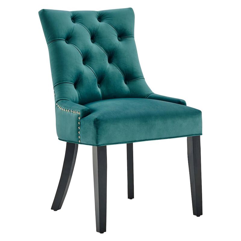 Regent Tufted Performance Velvet Dining Side Chairs Set of 2 image number 1