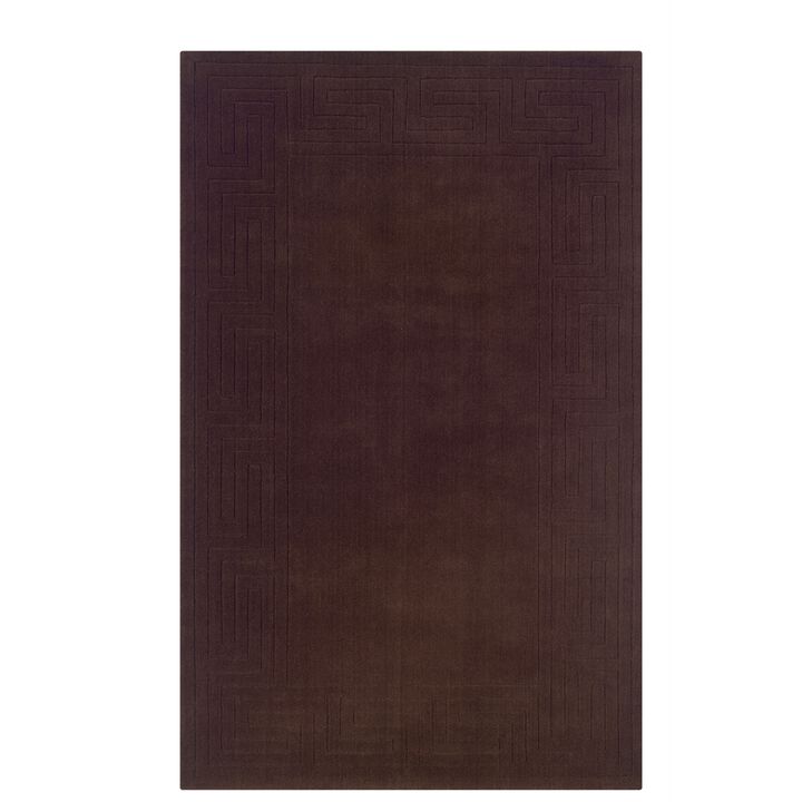 Linon Classic Greek Key Cinnabar, Rug