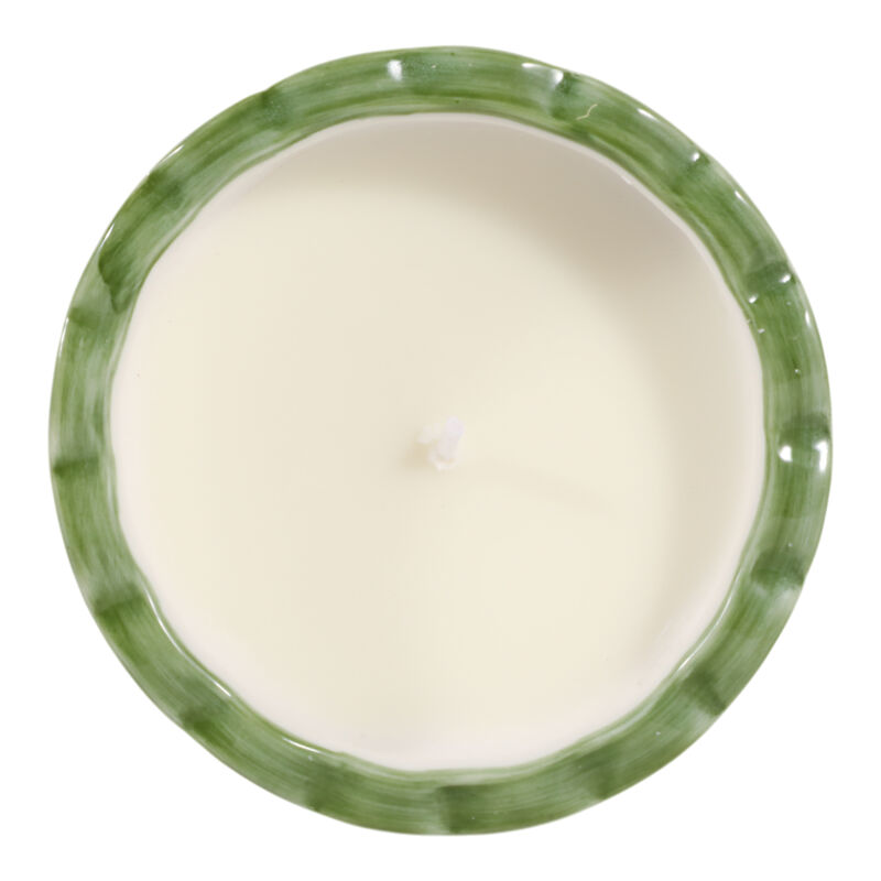 4" Fluted Chinoiserie Candle image number 5