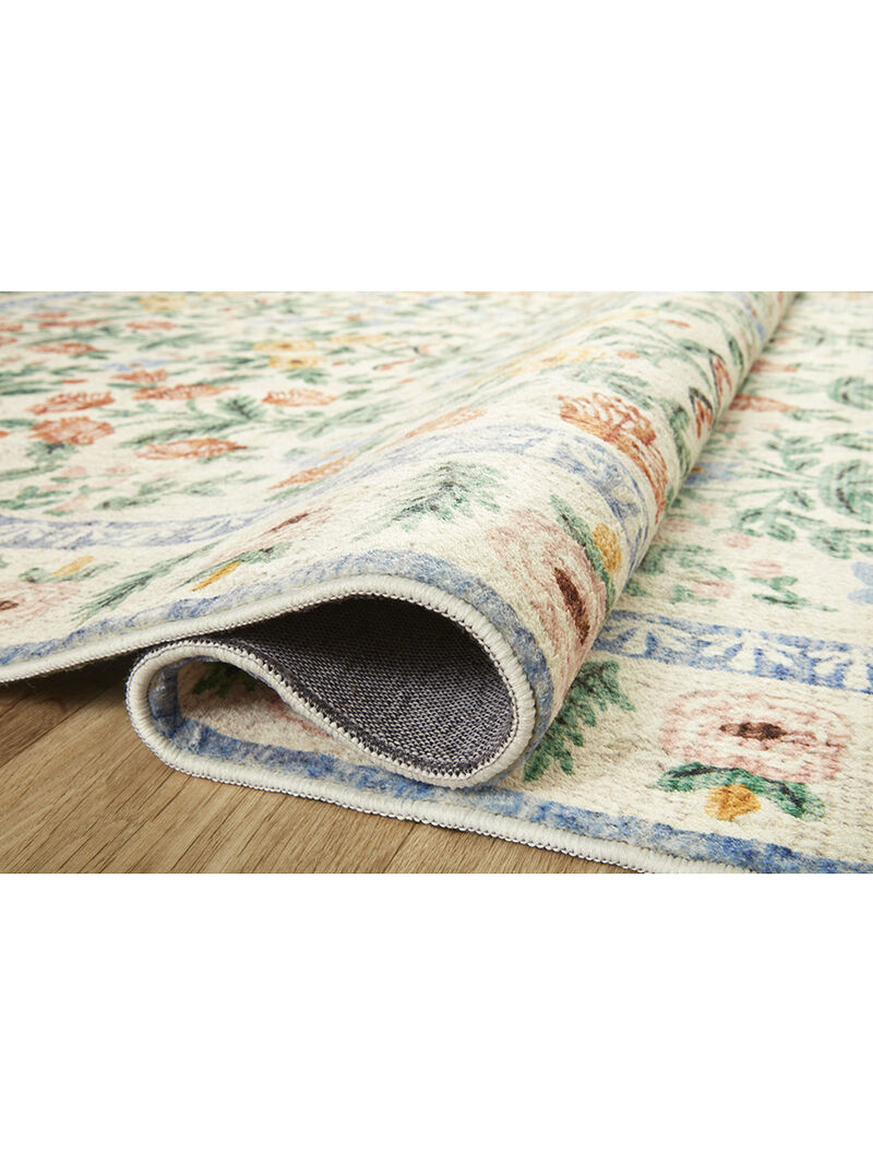 Eden Mughal Garden Cream 2'6" x 11'6" Runner Rug