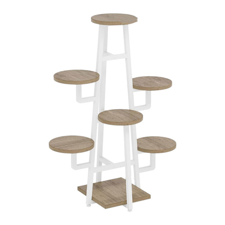 Sturdy Plant Display Stand for Flowers, Herbs, and Potted Plants