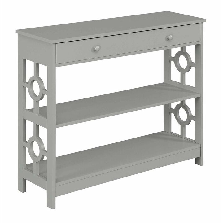 Convenience Concepts Ring 1 Drawer Console Table
