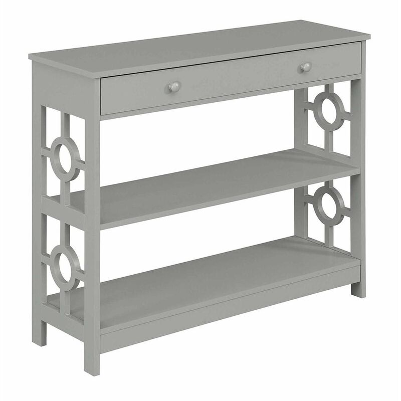 Convenience Concepts Ring 1 Drawer Console Table
