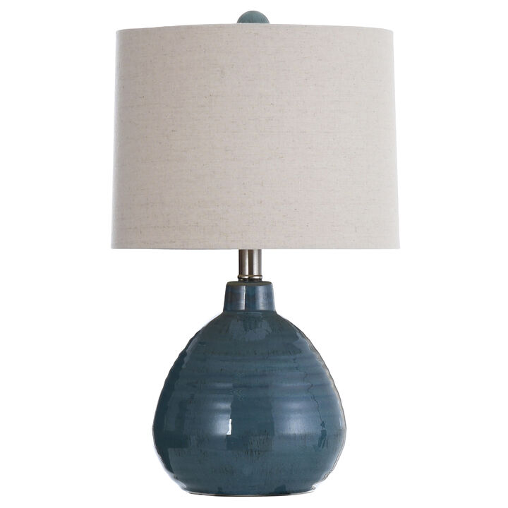 Turquoise Table Lamp (Set of 2)