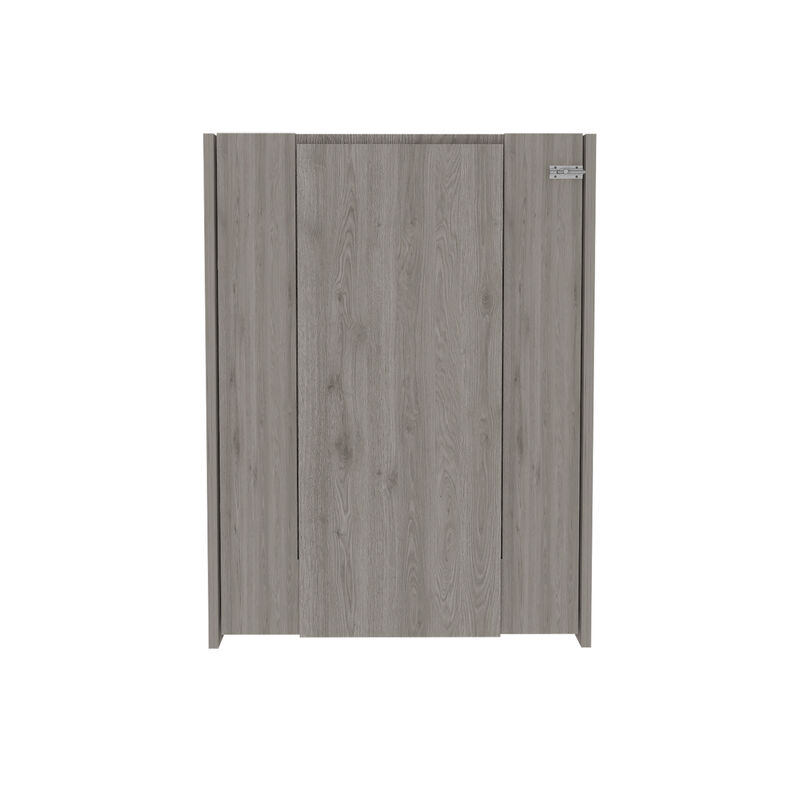 DEPOT E-SHOP Toscana Wall Double Door Cabinet, Two Shelves, Light Gray