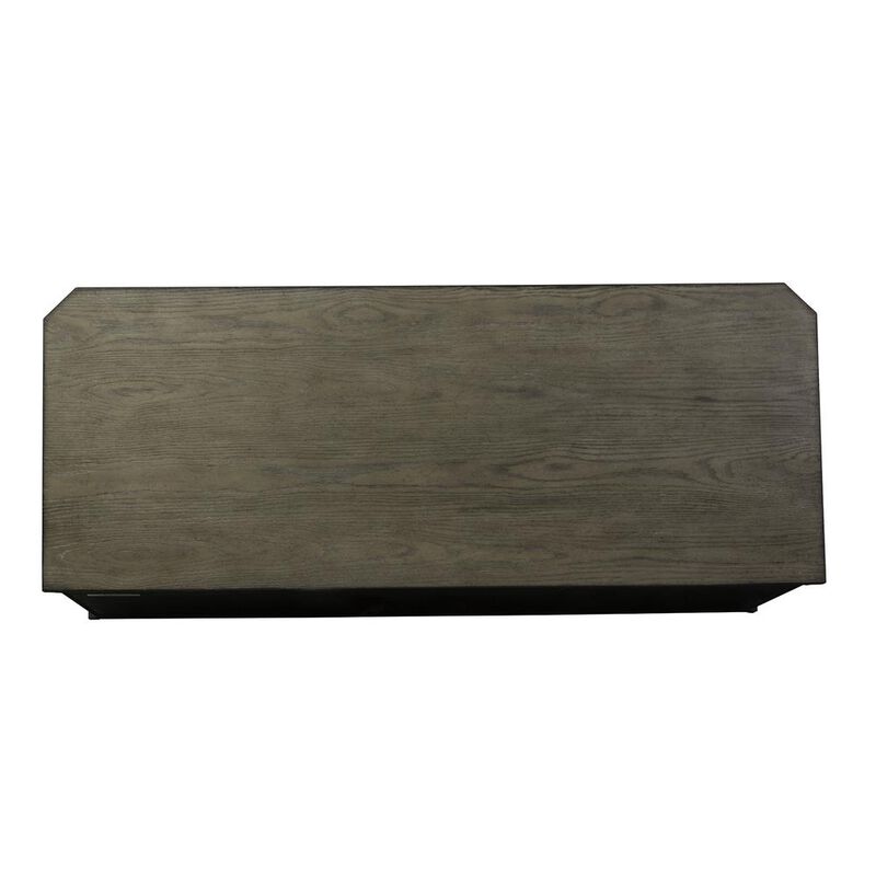 Liberty Furniture Simply Elegant Credenza in Heathered Taupe image number 6