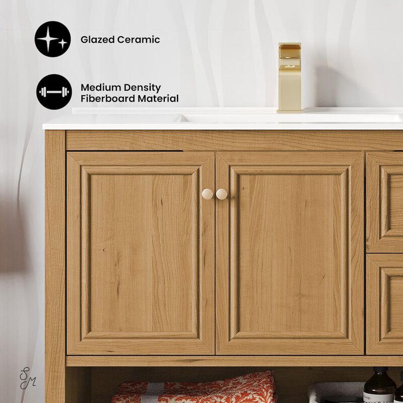 Chateau 36" Freestanding Bathroom Vanity with Sink Top image number 3