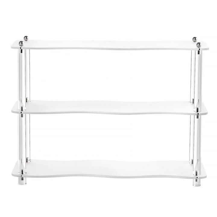 Ventray Home Acrylic 3-Tier Tabletop Shelf