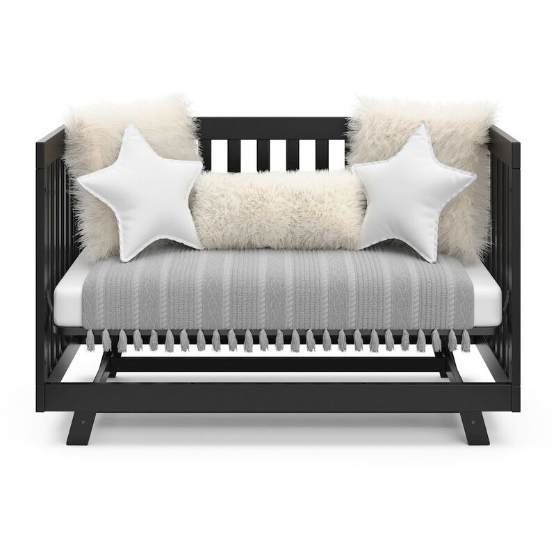 Storkcraft Beckett 3-in-1 Convertible Crib (Black)