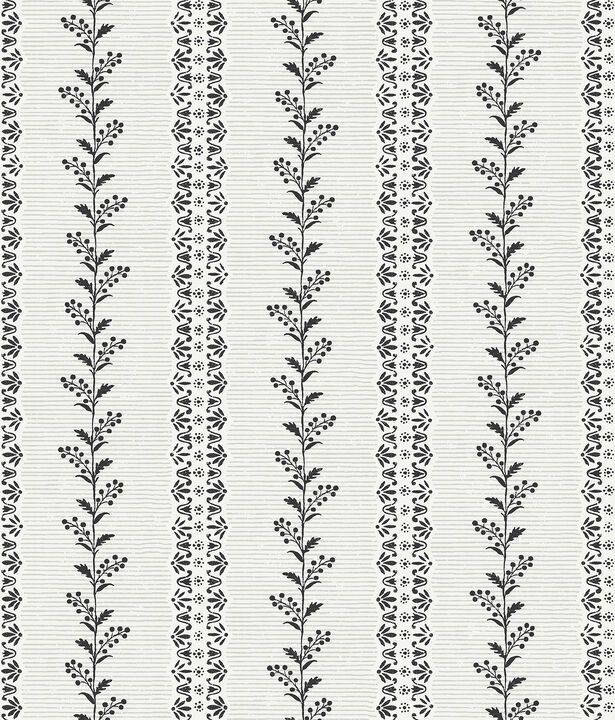 Everleigh White & Black Wallpaper