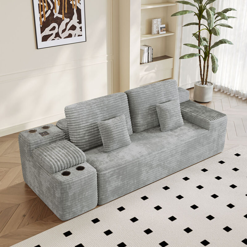 Pafles 5-piece Sectional Sofa image number 4