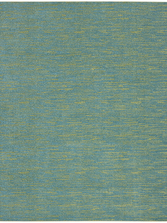 Nourison Essentials NRE01 Blue/Green 10' x 14' Rug