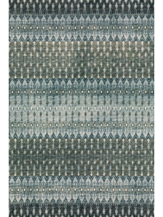 Brisbane BR1 Mineral Blue 3' x 5' Rug