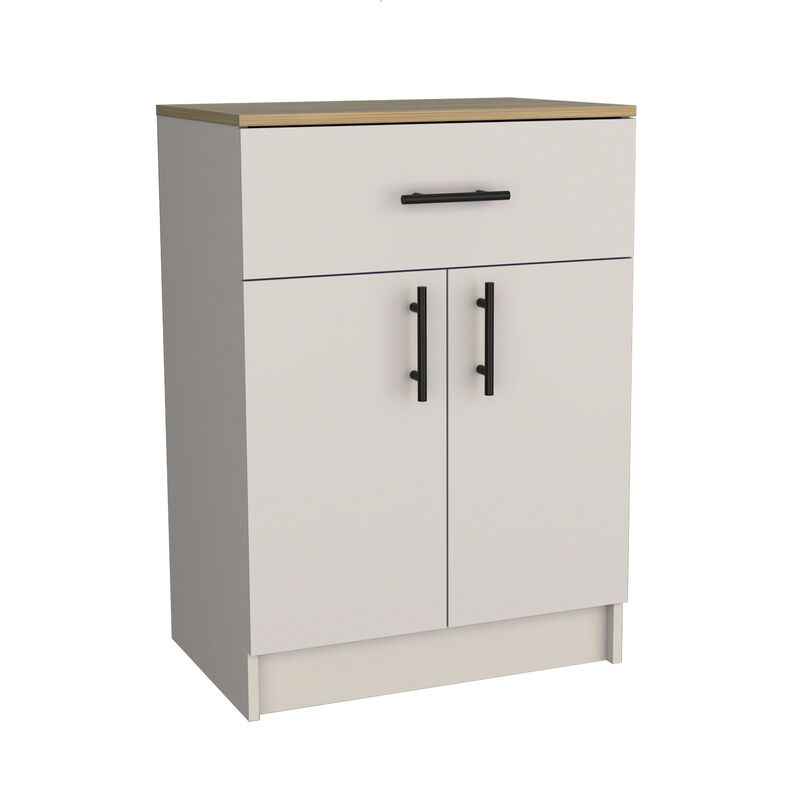 DEPOT E-SHOP Sevilla Bathroom Vanity with Single Door Cabinet, White