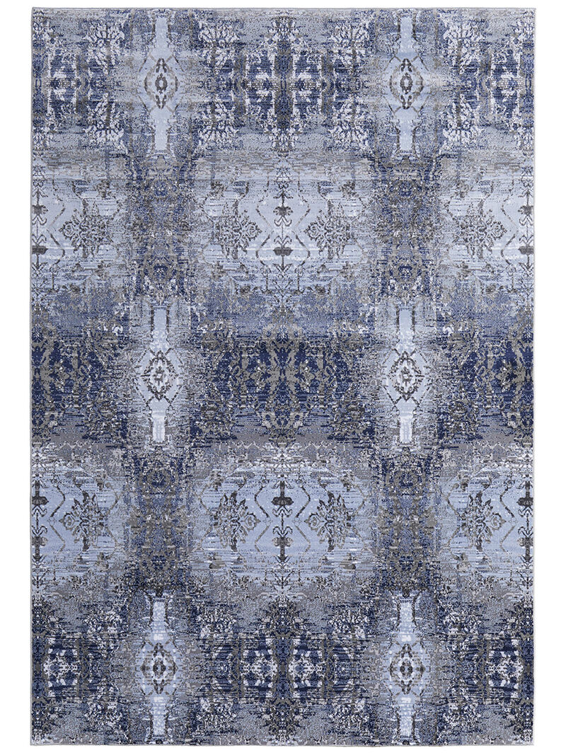 Gaspar 3834F Blue/Gray/Taupe 2'10" x 8' Rug