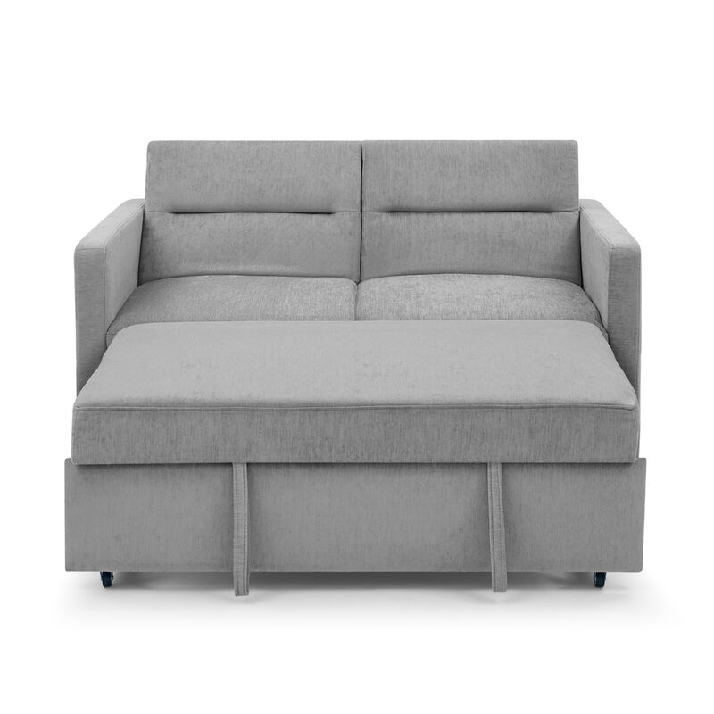 Streamdale Loveseat Sofa Bed with Pull-Out Bed and Adjustable Back