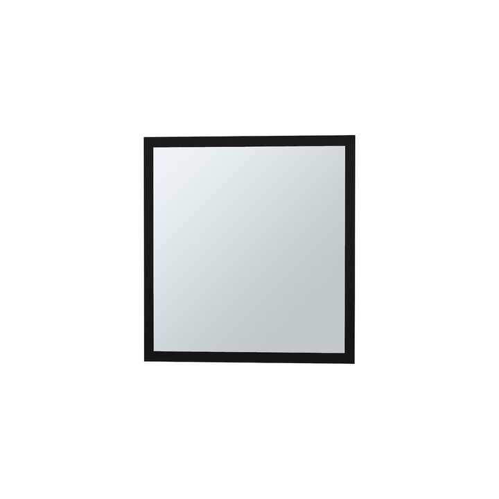 Loring Medicine Cabinet, 1 Door, 4 Shelves, 1 Mirror, Black