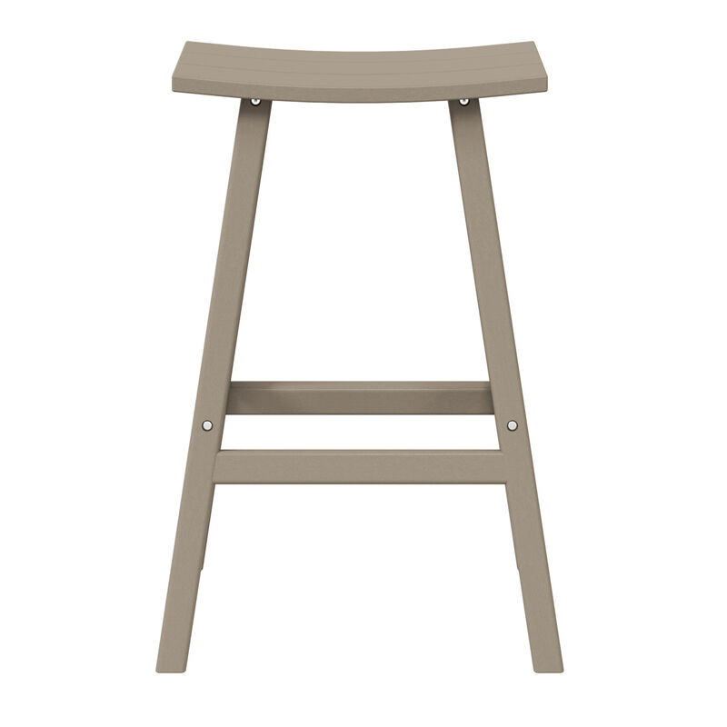 WestinTrends Westintrends 29" height Outdoor / Patio Saddle bar stool image number 0