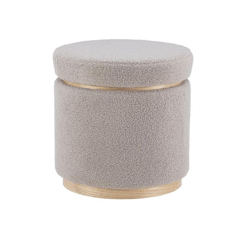 Linon Blanche Storage Ottoman image number 0