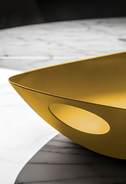 Atmosfera Nettuno Tray in Materic Ocher