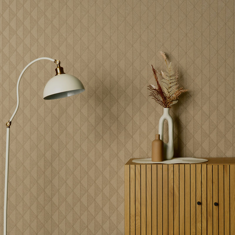 Woven Diamond Whisper Wallpaper image number 3