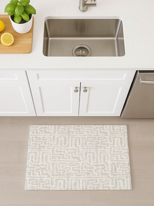 The Reserve TR1 Ivory 20" x 30" Rug