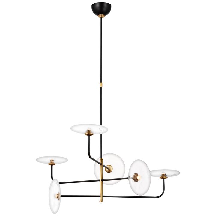 Calvino Lrg Arched Chandelier