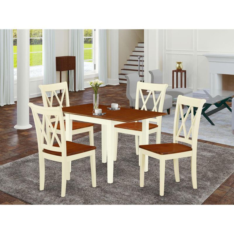Dining Room Set Buttermilk & Cherry