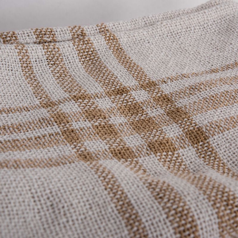 Natural 50" x 60" Throw Blanket