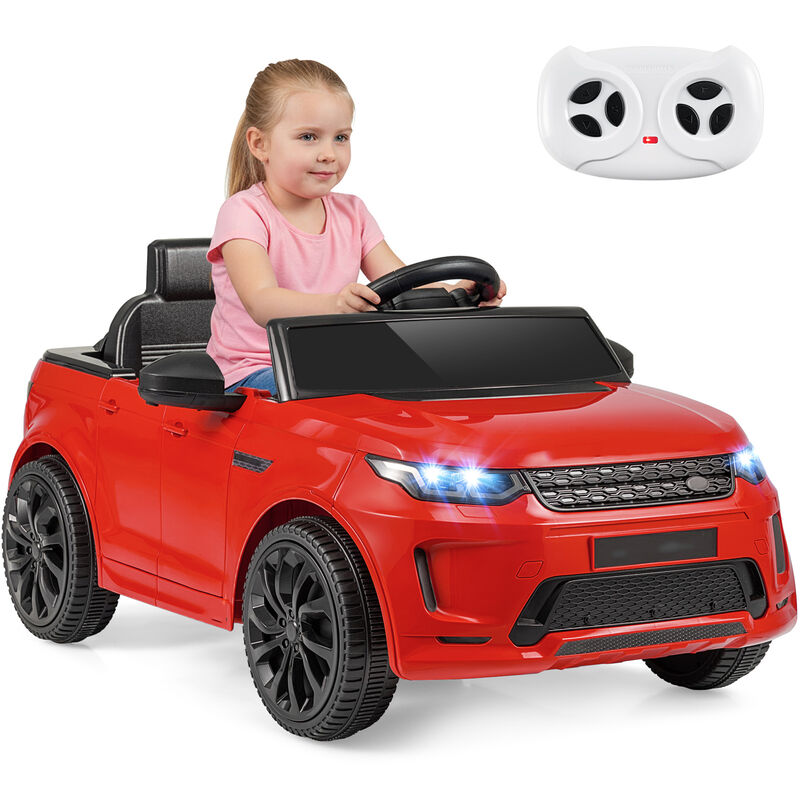 12V Kids Ride On Car with Remote Control, LED Lights, Music and Safety Belt image number 3